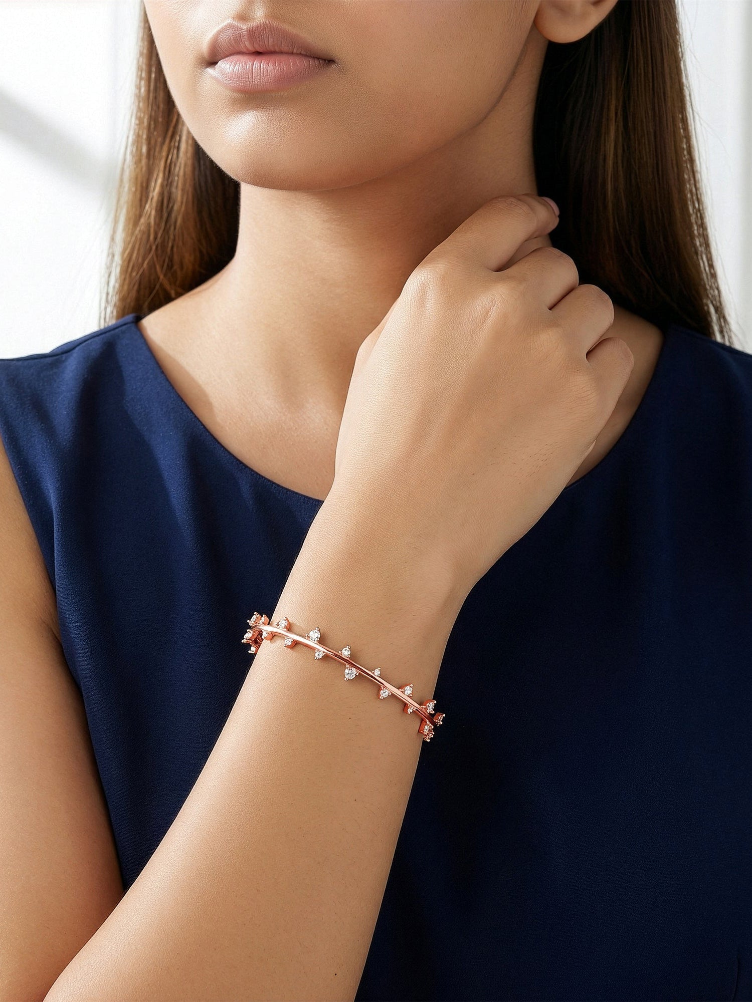 Rose Gold Beautiful Things Cuff Bracelet