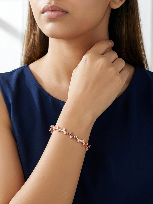 Rose Gold Beautiful Things Cuff Bracelet