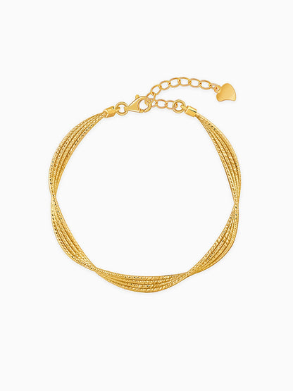 Golden Glintzy Bracelet