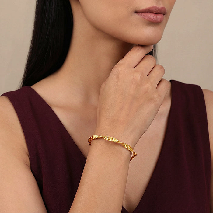 Golden Glintzy Bracelet
