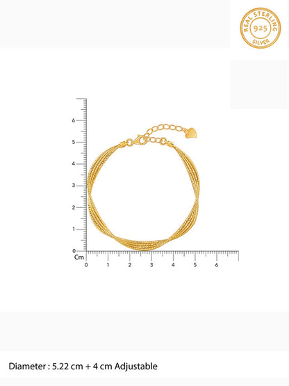 Golden Glintzy Bracelet