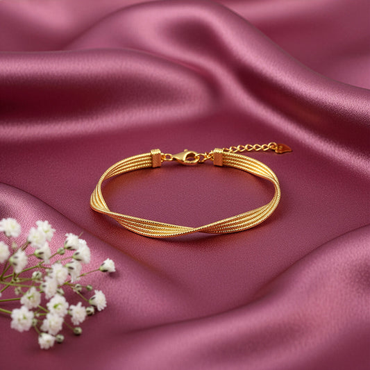 Golden Glintzy Bracelet