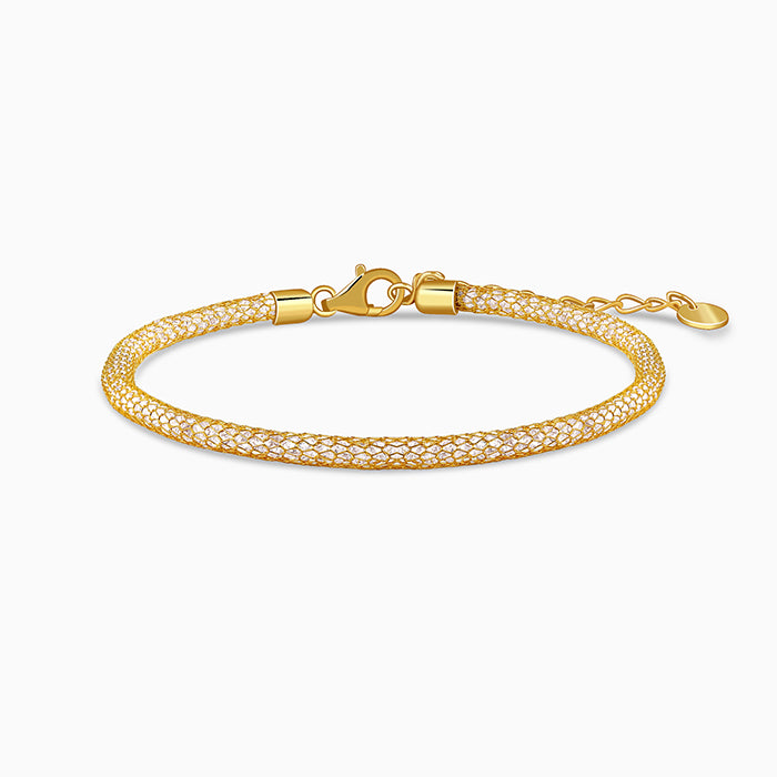 Golden Zivara Weave Bracelet