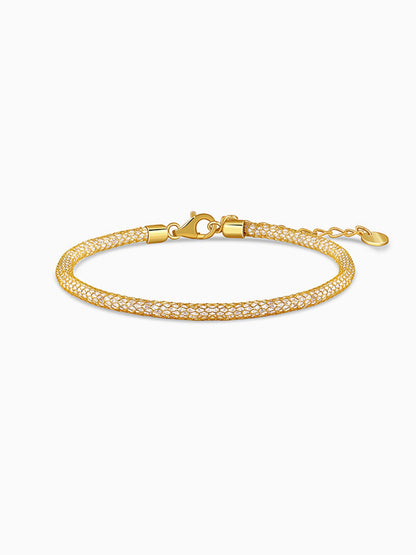 Golden Zivara Weave Bracelet