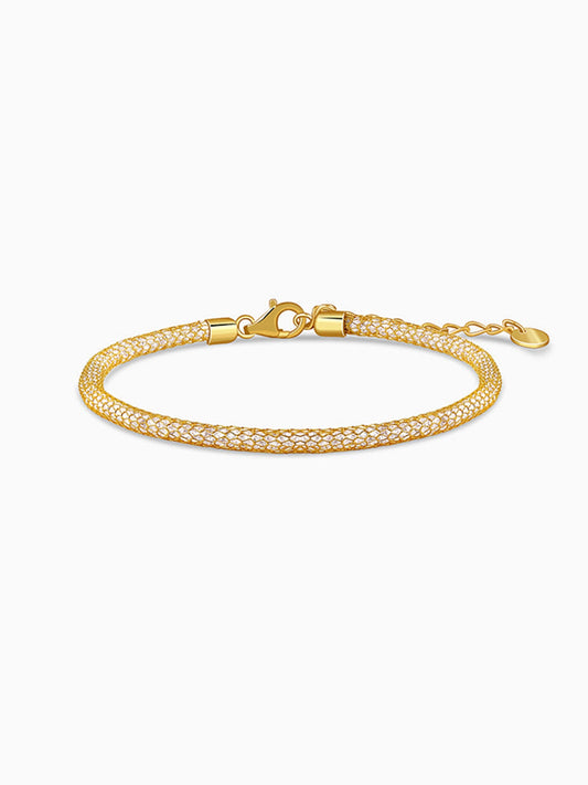 Golden Zivara Weave Bracelet