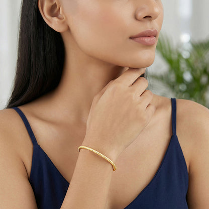 Golden Zivara Weave Bracelet