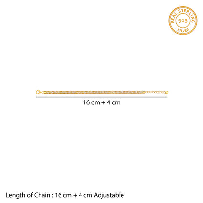Golden Zivara Weave Bracelet
