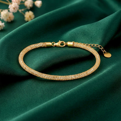 Golden Zivara Weave Bracelet