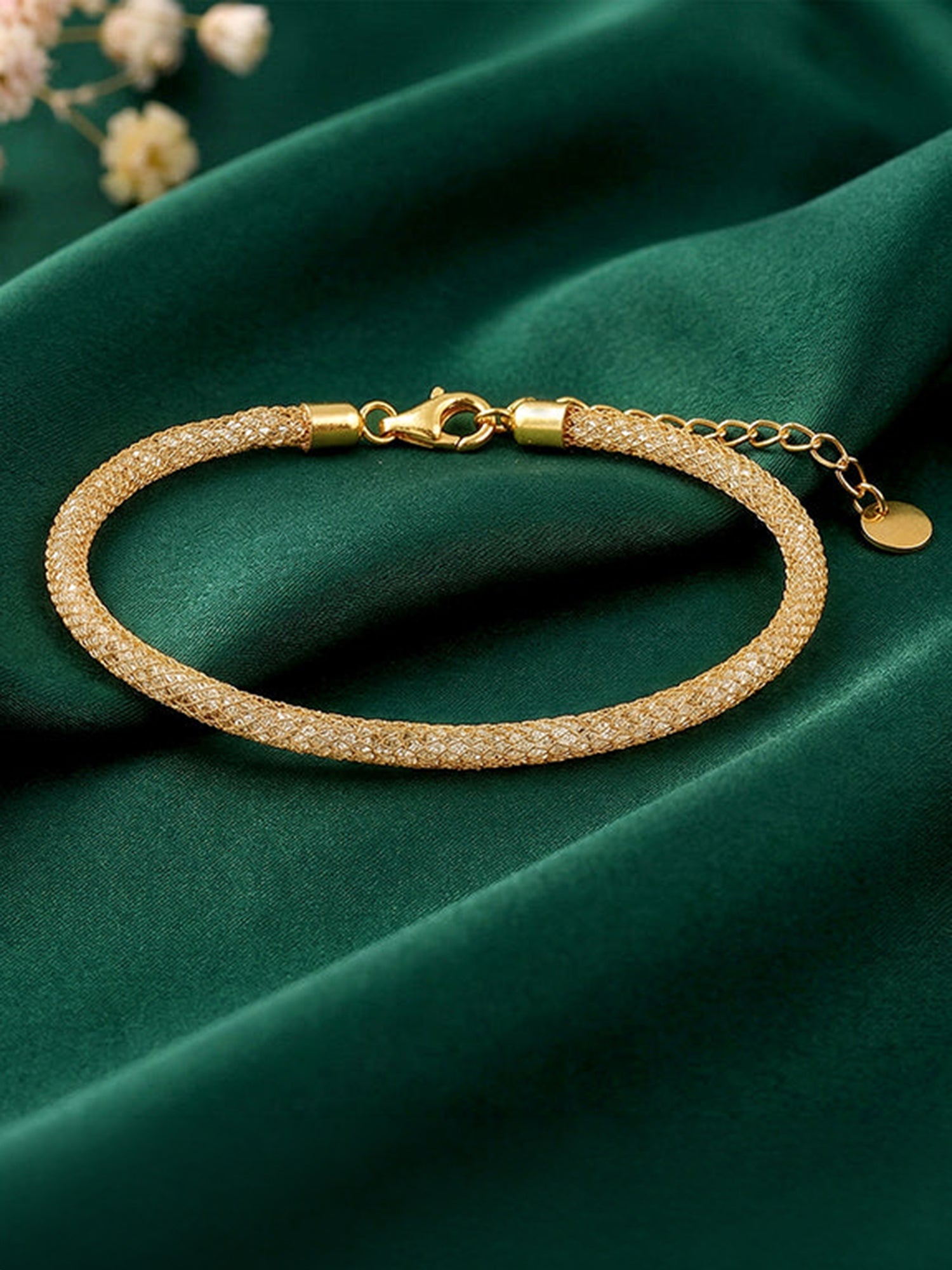 Golden Zivara Weave Bracelet