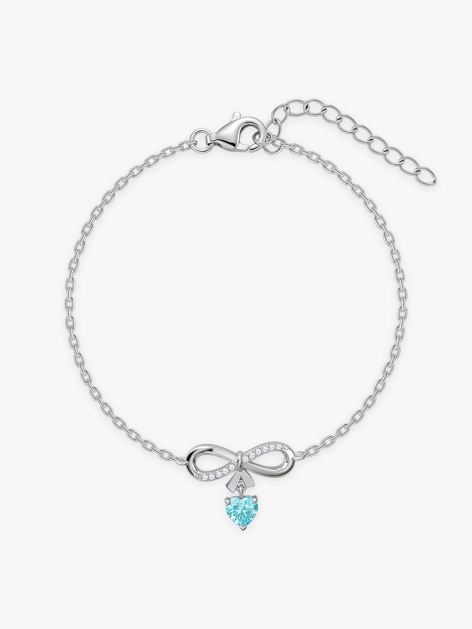 Silver Only Us Bracelet