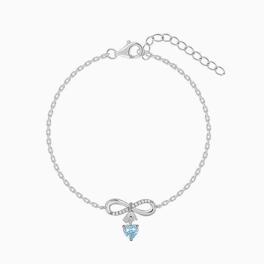 Silver Only Us Bracelet