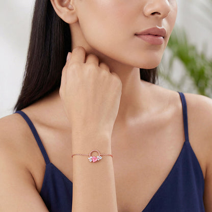 Rose Gold Heartbound Bracelet