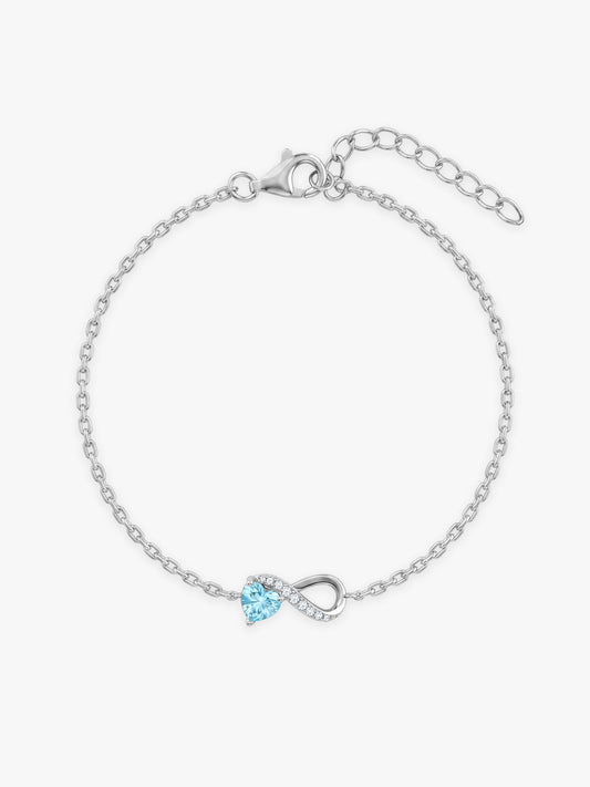 Silver Hearts Whisper Bracelet