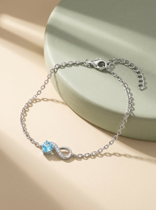 Silver Hearts Whisper Bracelet