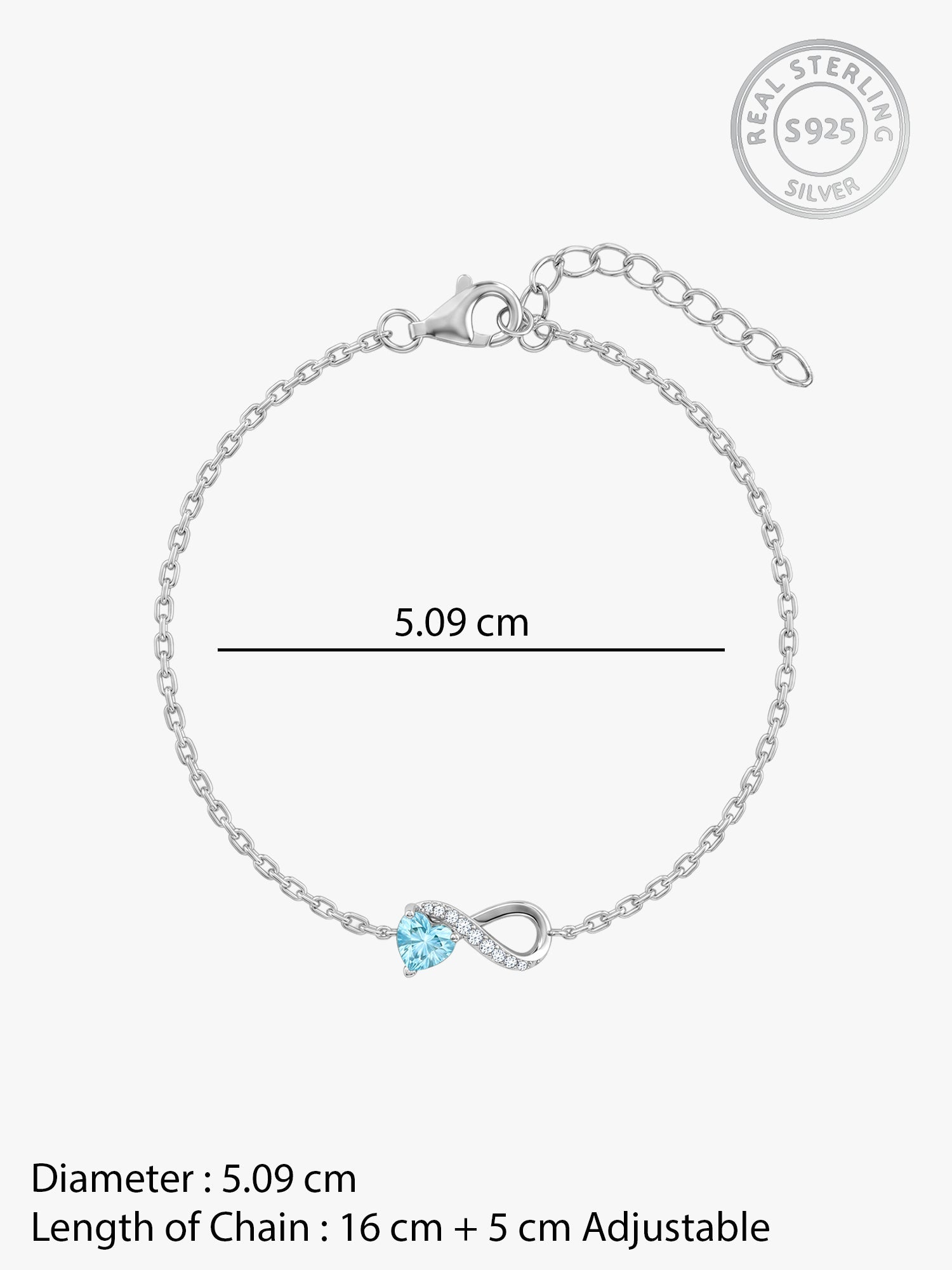 Silver Hearts Whisper Bracelet