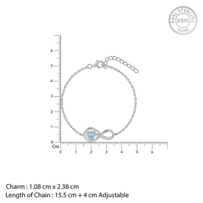 Silver Endlessly Yours Bracelet