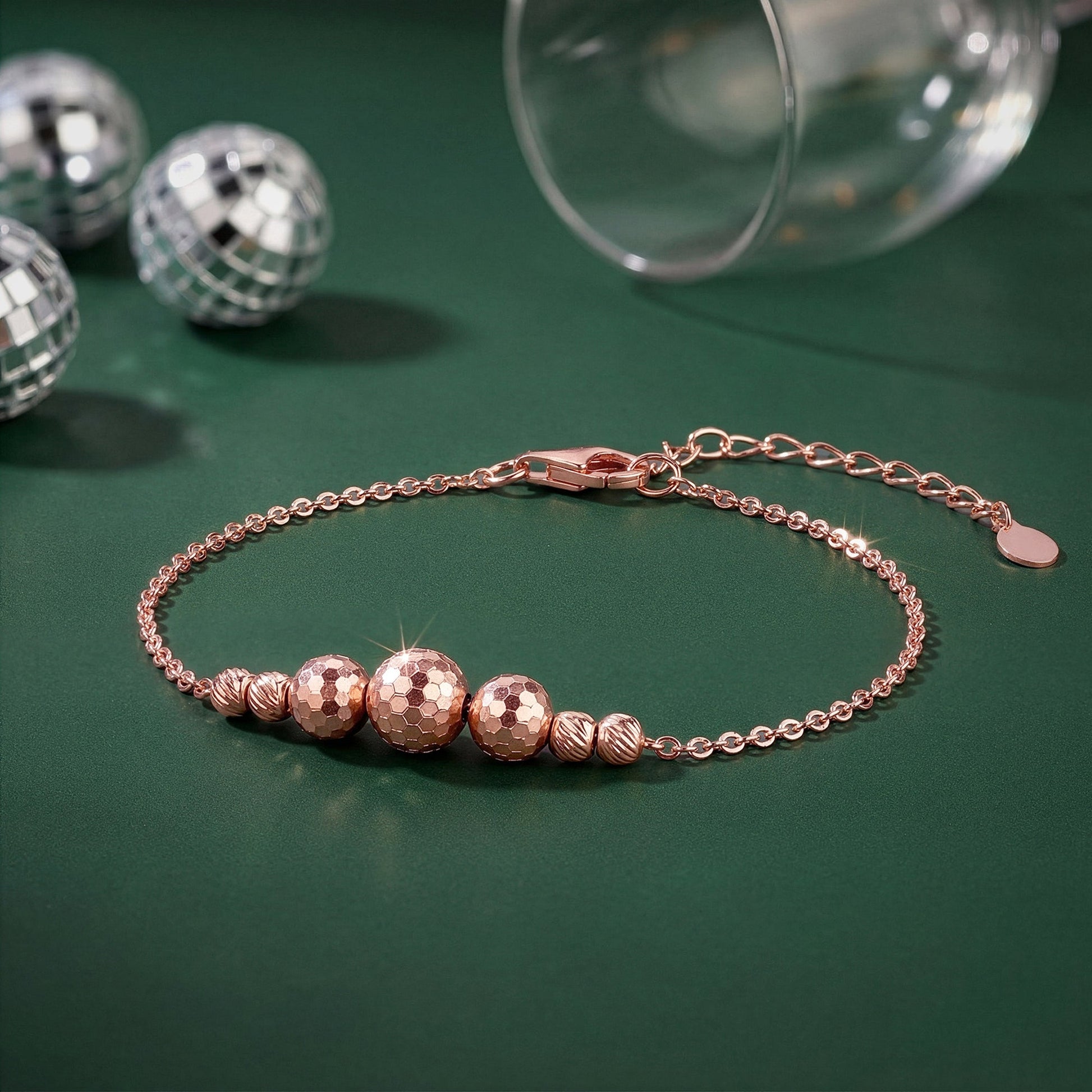 Rose Gold Showgirl Bracelet