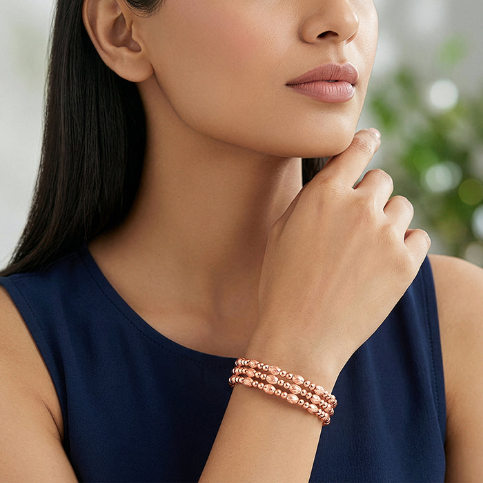 Rose Gold Calm Down Bracelet