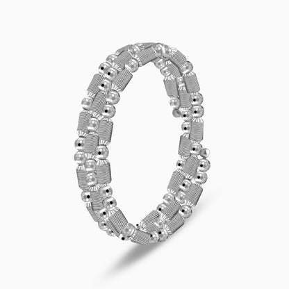 Silver Calm Down Bracelet