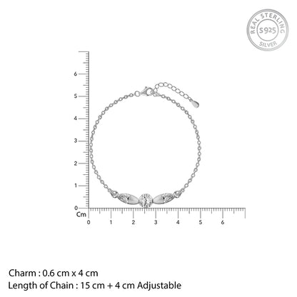 Silver Rockabye Bracelet