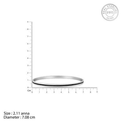 Silver Veer Kada For Him