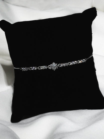 Silver Shining Star Bracelet