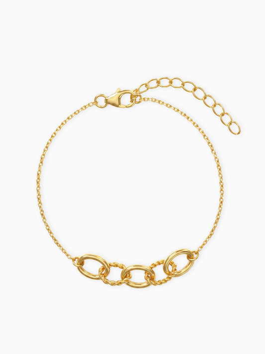 Golden Connection Bracelet