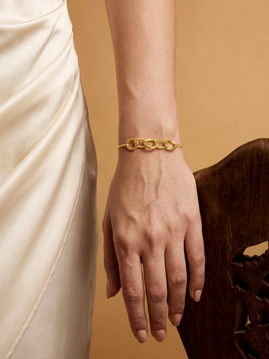 Golden Connection Bracelet