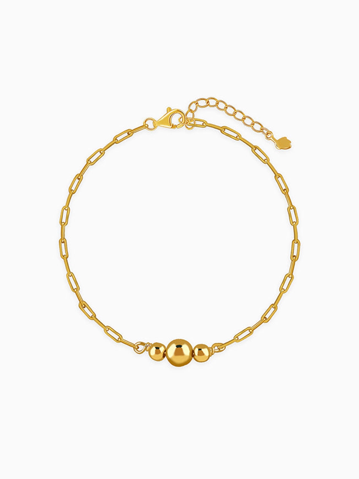Kriti Sanon Golden Glowing Beads Bracelet