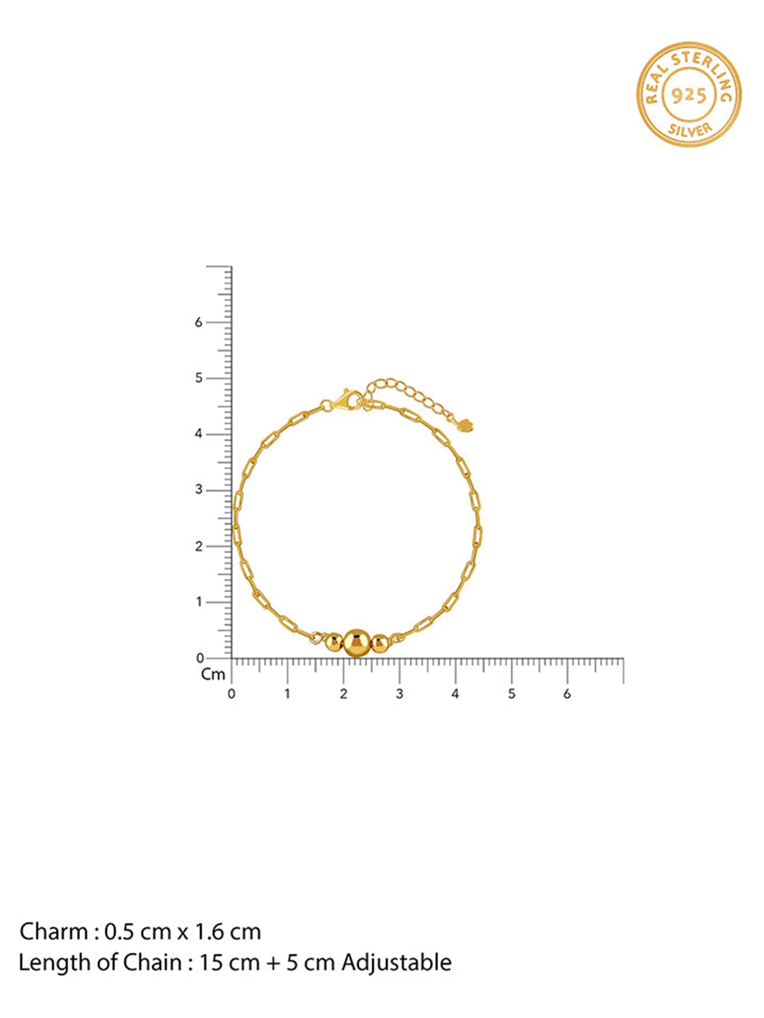 Kriti Sanon Golden Glowing Beads Bracelet