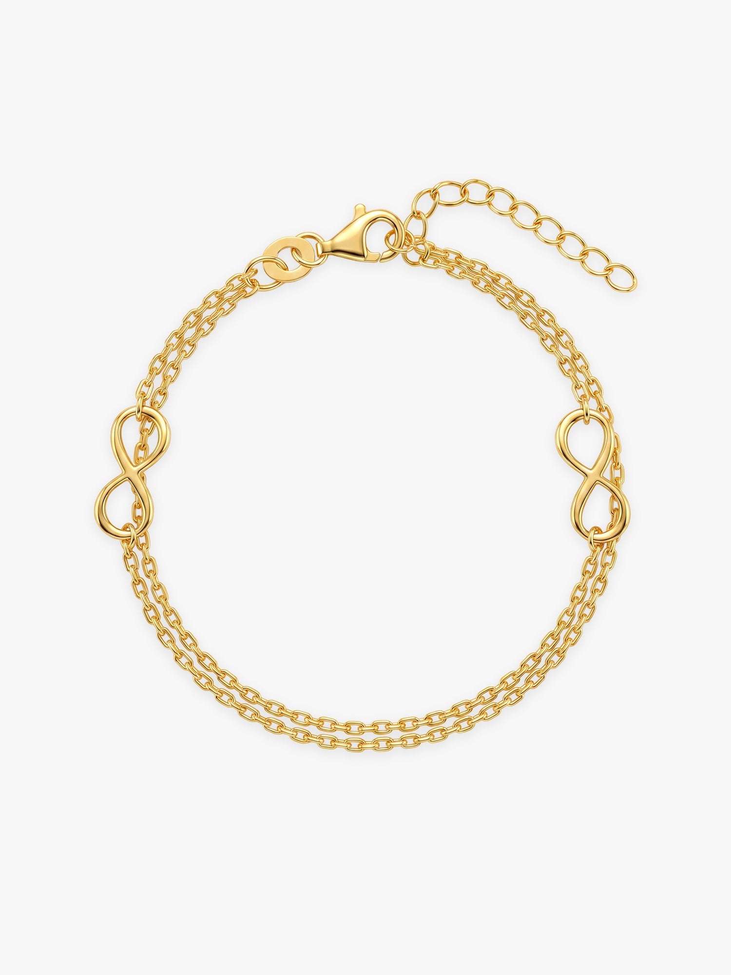 Kriti Sanon Golden Boundless Link Bracelet