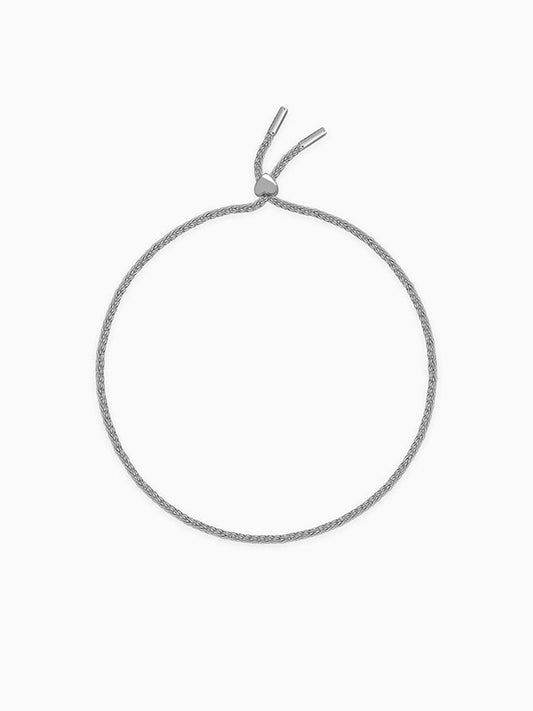 Silver Aurex Bolo Bracelet