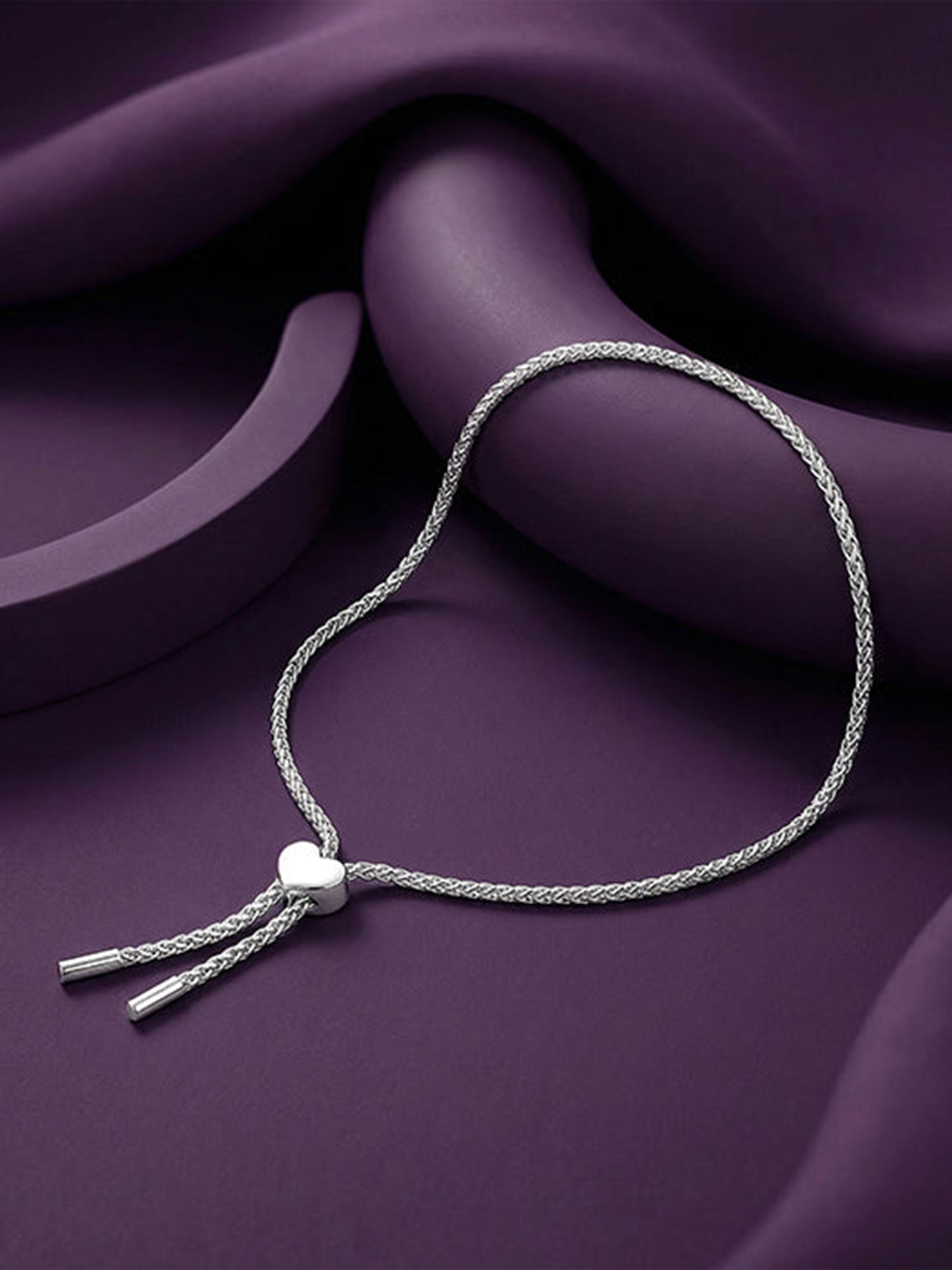 Silver Aurex Bolo Bracelet