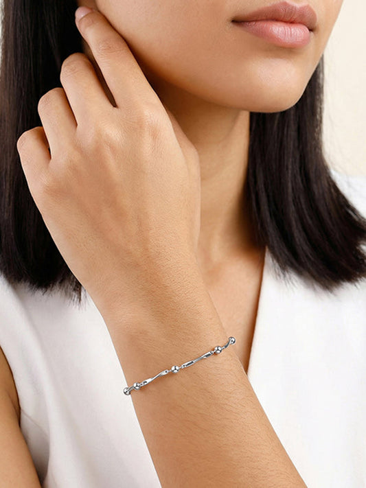 Silver Celestial Gleam Bracelet