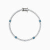 Silver Subtle Shine Tennis Bracelet