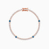Rose Gold Shiney Tennis Bracelet