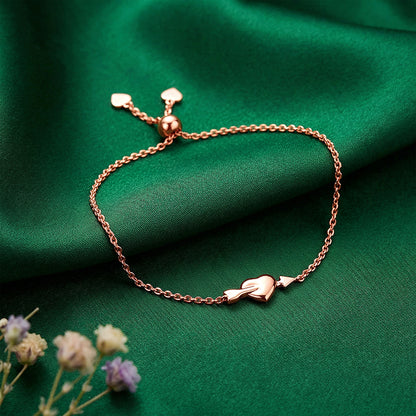 Rose Gold Cupid Bracelet