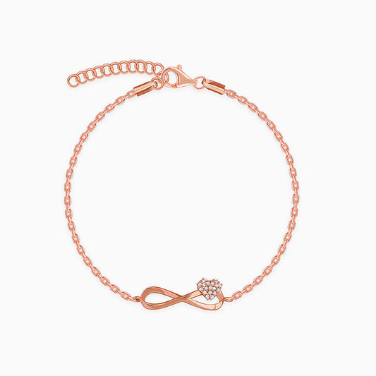 Rose Gold Love Slider Bracelet