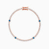 Rose Gold Shiney Tennis Bracelet