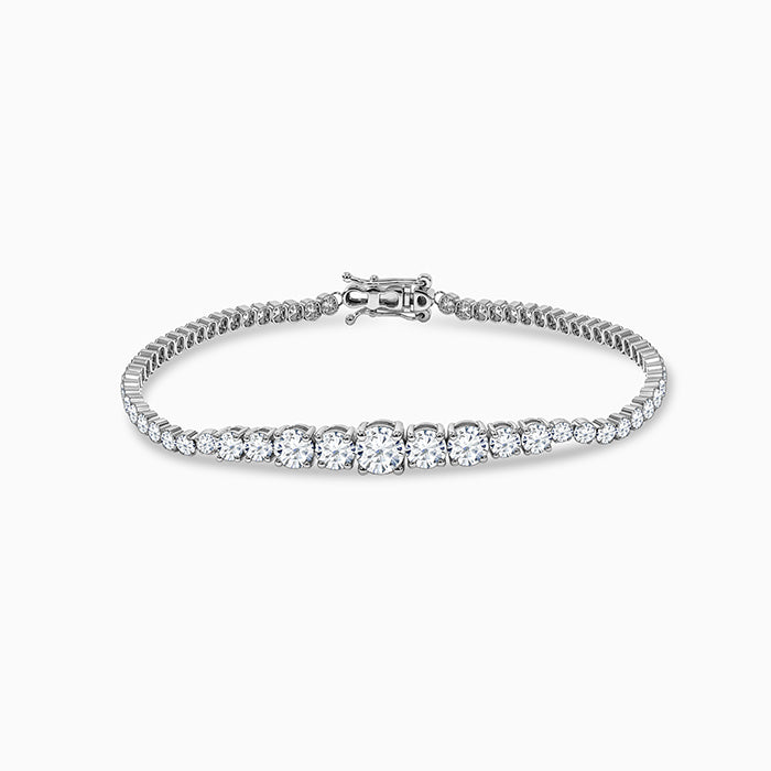 Silver Radiant Line Bracelet