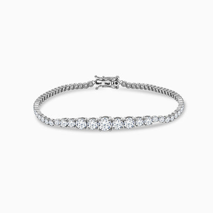 Silver Radiant Line Bracelet