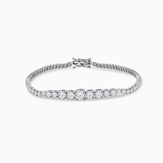 Silver Radiant Line Bracelet