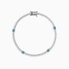Silver Subtle Shine Tennis Bracelet