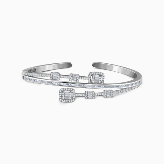 Silver Ravenna Cuff Bracelet