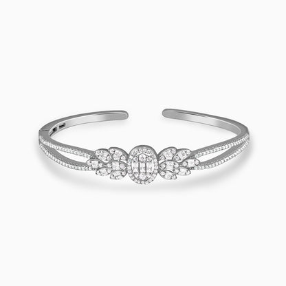 Silver Valois Cuff Bracelet