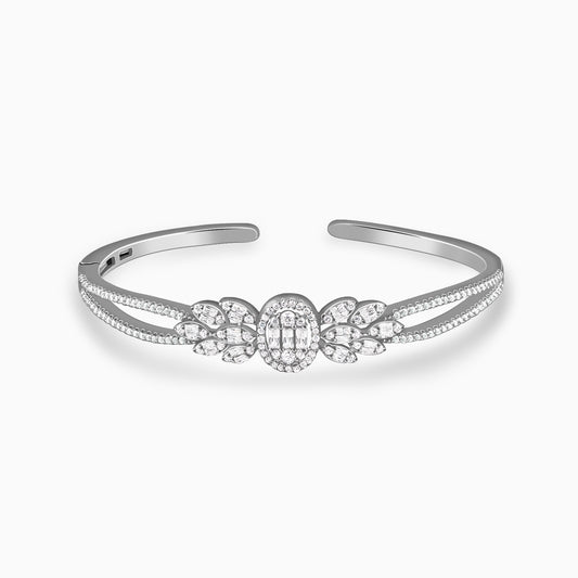 Silver Valois Cuff Bracelet
