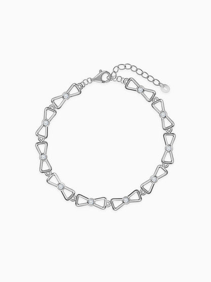 Silver Lunara Knot Bracelet