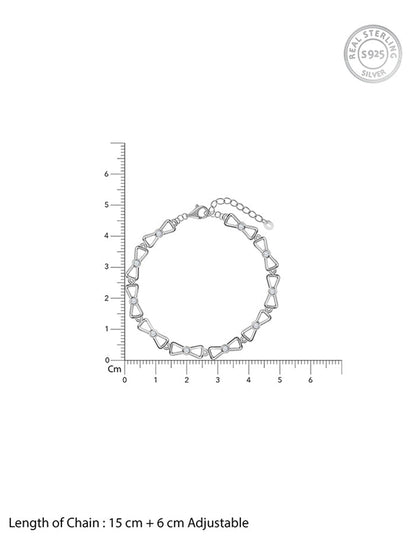 Silver Lunara Knot Bracelet