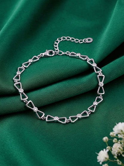 Silver Lunara Knot Bracelet