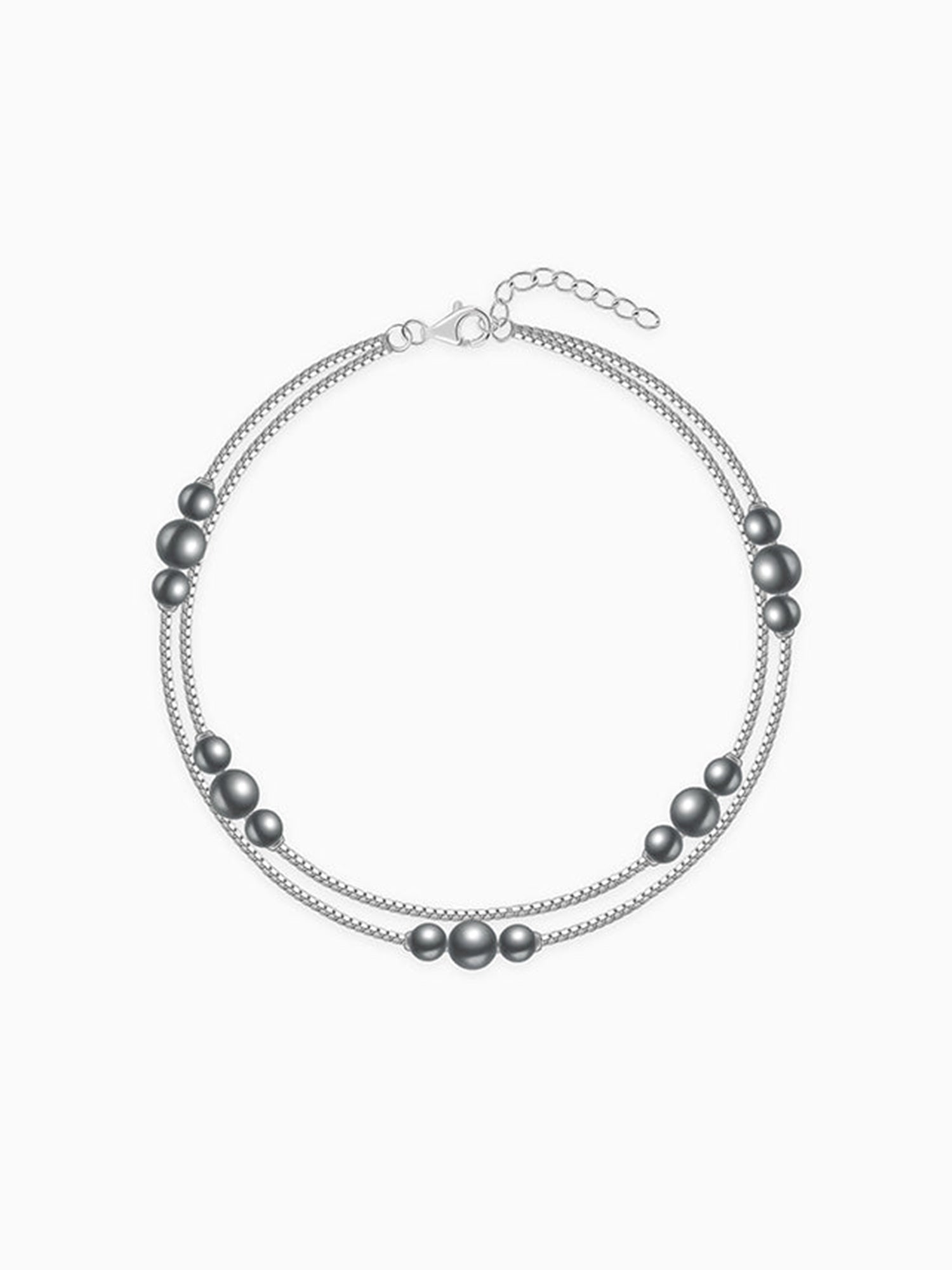 Silver Hailee Pearl Bracelet
